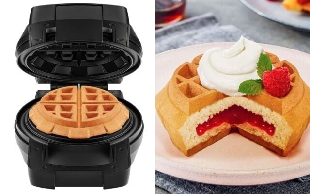 custom design waffle maker