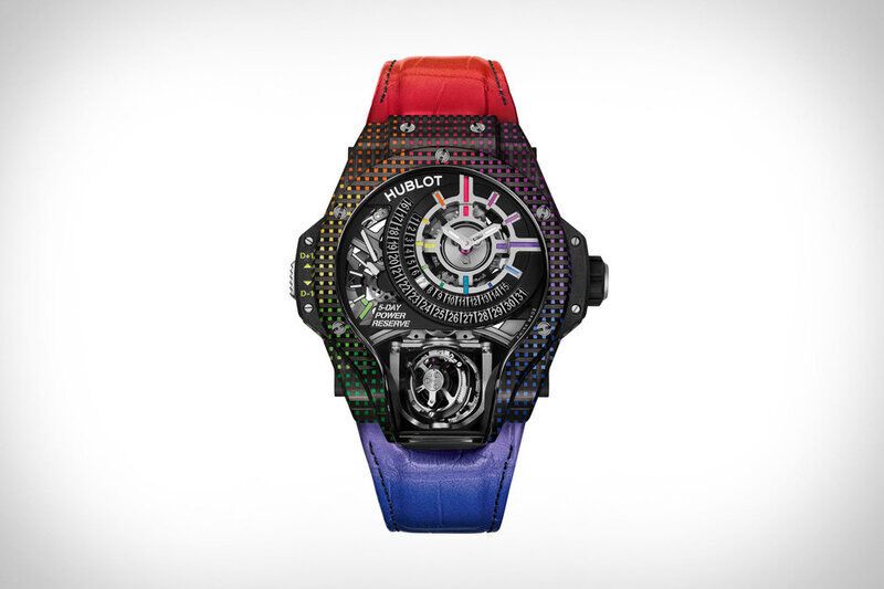 Multicolored Luxury Timepieces