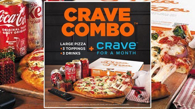 Streaming Service Pizza Promotions : Pizza Pizza Crave Combo