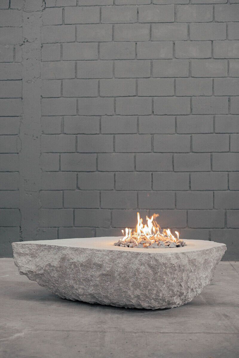 Minimal Sculptural Fire Tables