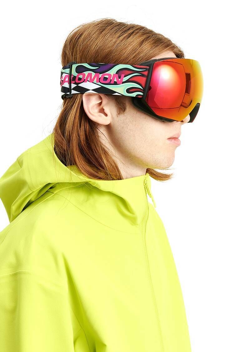 Vibrant Collaborative Ski Goggles