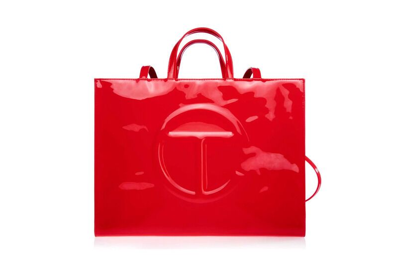 Telfar Small Patent Shopping Bag Red – UnCommon Boutique