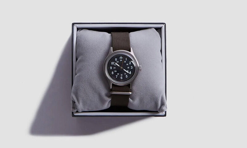 Collaborative Small-Diameter Timepieces : Timex x Nigel Cabourn Watch
