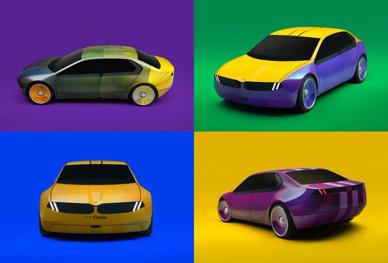 Color-Changing Concept Cars