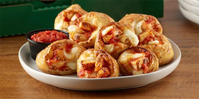 Snackable Mini Pizza Rolls