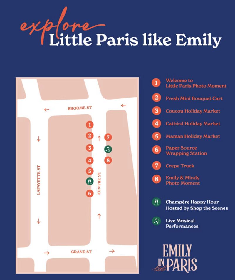 Emily In Paris Pop-Up In NYC