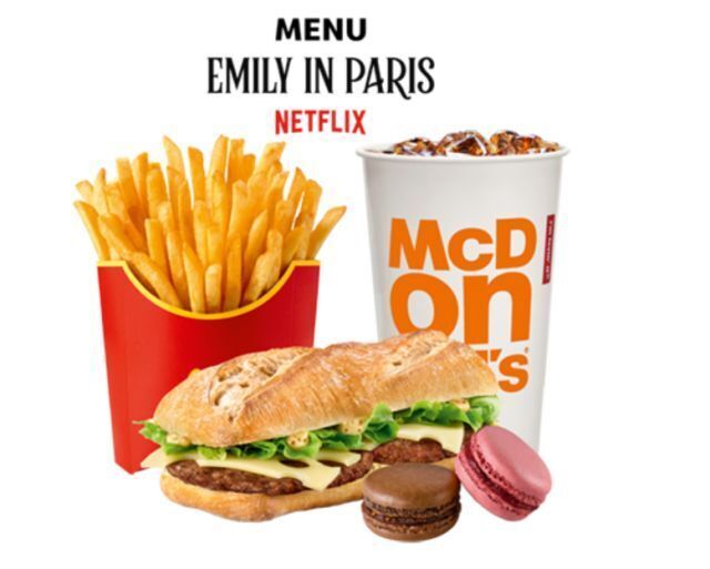 Promotional France-Only QSR Sandwiches