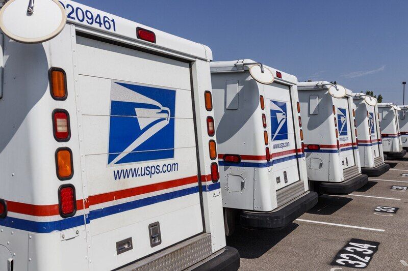 Electric Truck Postal Carriers