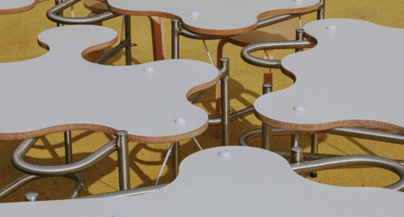 Playful Wavy Table Designs