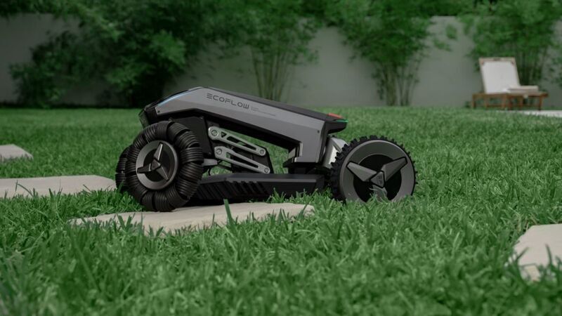 Multifunctional Lawn Care Robots - The EcoFlow Blade Cuts Grass and Collects Leaves (TrendHunter.com)