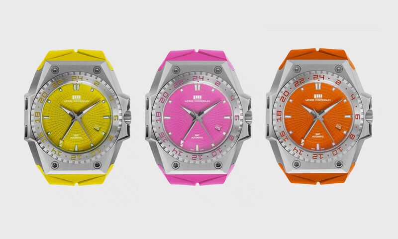Luxury Neon Timepiece Collections