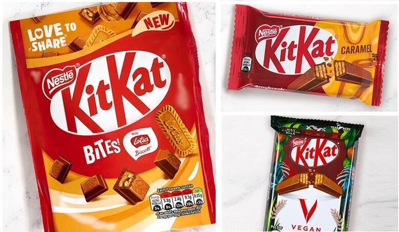 Collaboration Biscuit Spread Products : Lotus Biscoff KitKat Bites