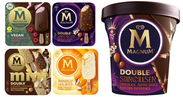 Expansive Ice Cream Collections : Magnum ice cream flavors