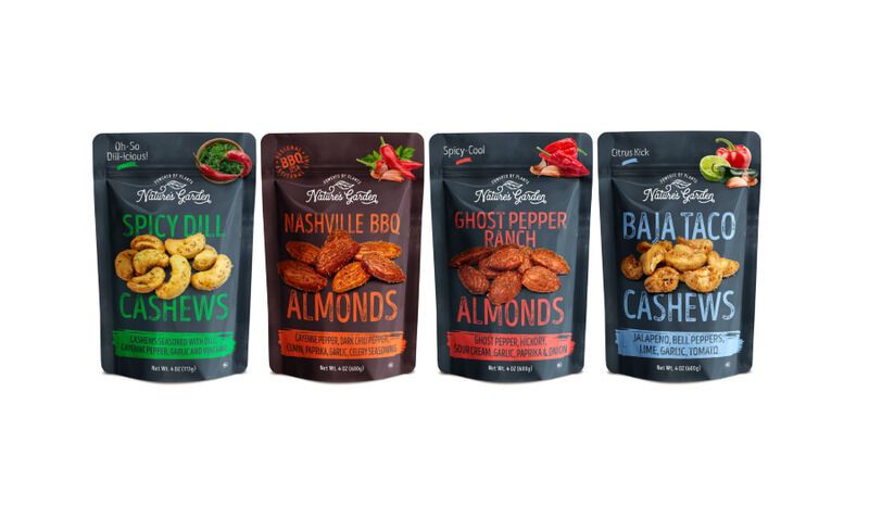 Flavored Artisanal Nut Snacks