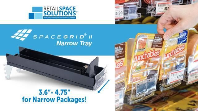 Narrow Package Retailer Displays