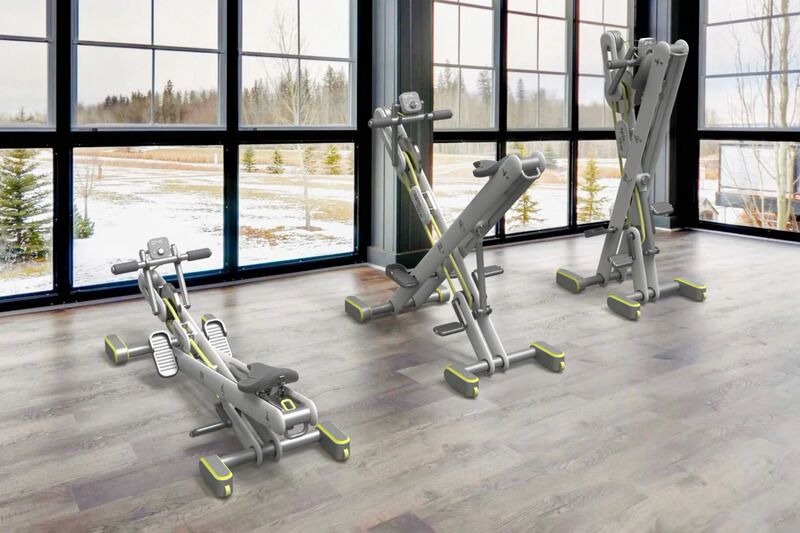 Modern Rowing Gym Machines