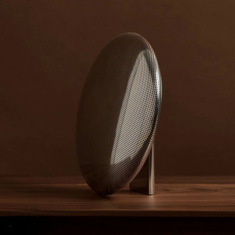 Minimalist Metallic Speaker Units