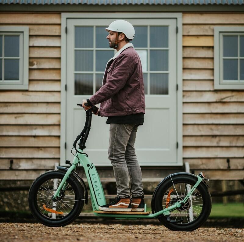 Stabilized Standing Electric Scooters