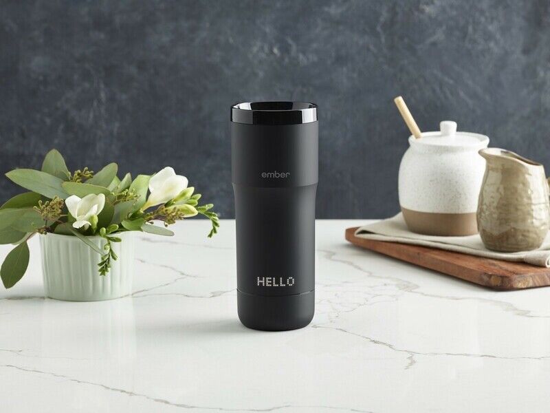 Ember Travel Mug, the smart thermos for Designed to be used on the
