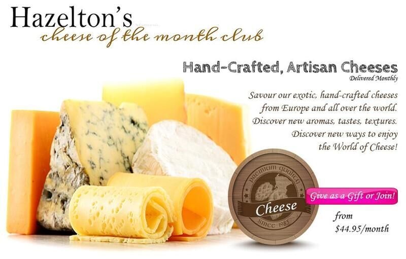 Artisanal Monthly Cheeses