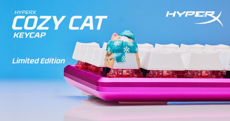 Custom Cat Keycaps