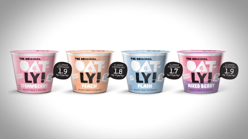 Climate-Awareness Yogurt Labels