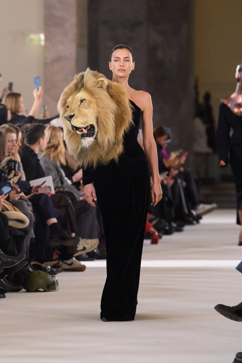 Wild Animal-Decorated Gowns