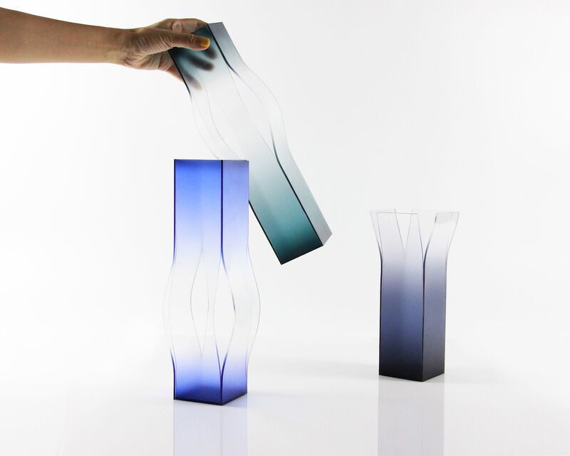 Gradient Tonal Optical Vases