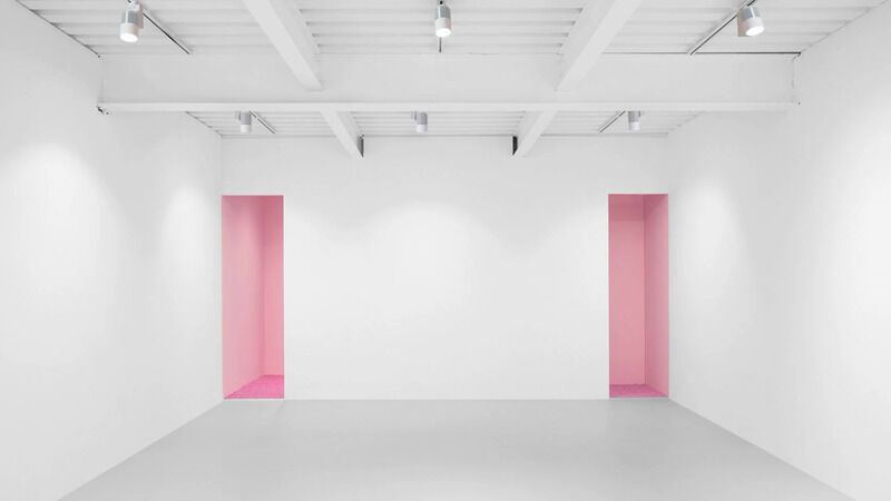 Pink-Detailed Art Gallery Interiors
