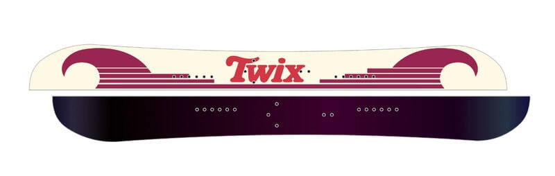 Candy Bar-Branded Snowboards