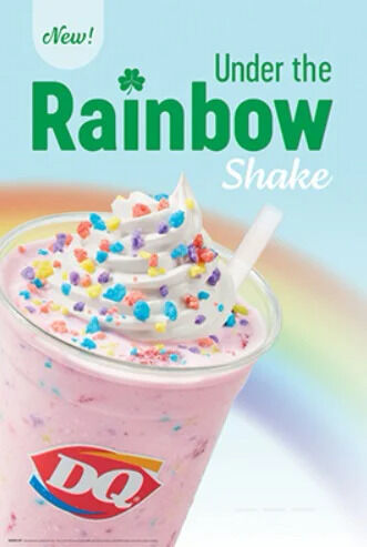 Colorful Paddy's Day Shakes