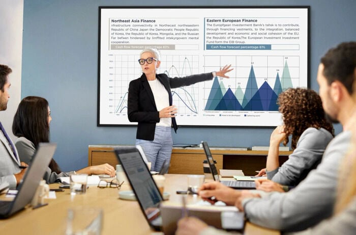 AI-Powered Videoconferencing Displays