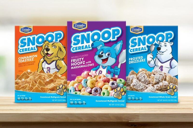 Rapper Backed Cereals : Broadus Foods Snoop Cereal brand Rapper Backed Cereals : Broadus Foods Snoop Cereal brand