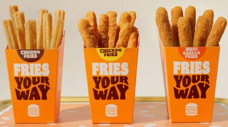 QSR-Created Fries Campaigns