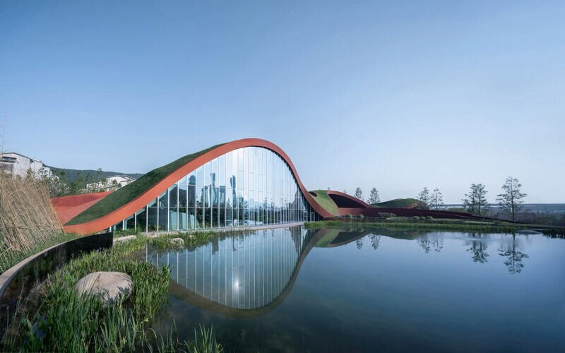 Landscape-Concealed Cultural Centers