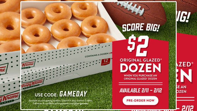 Super Bowl Donut Promotions