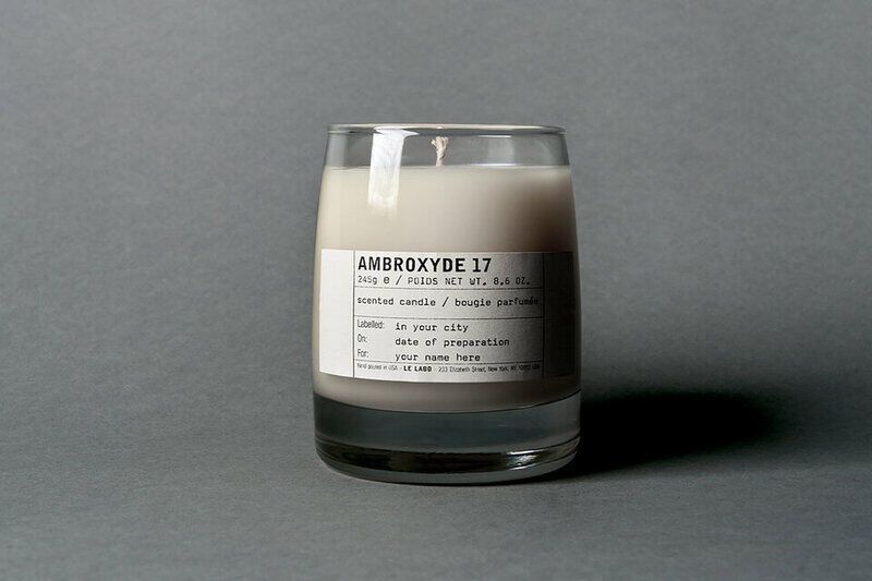 Synthetic Ambergris Candles : Le Labo Ambroxyde 17