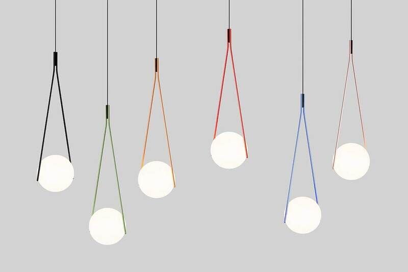 Playful Minimal Suspended Lighting