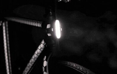 Space-Saving Cyclist Lights
