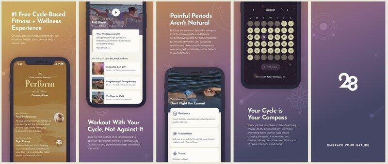 Cycle-Syncing Wellness Apps