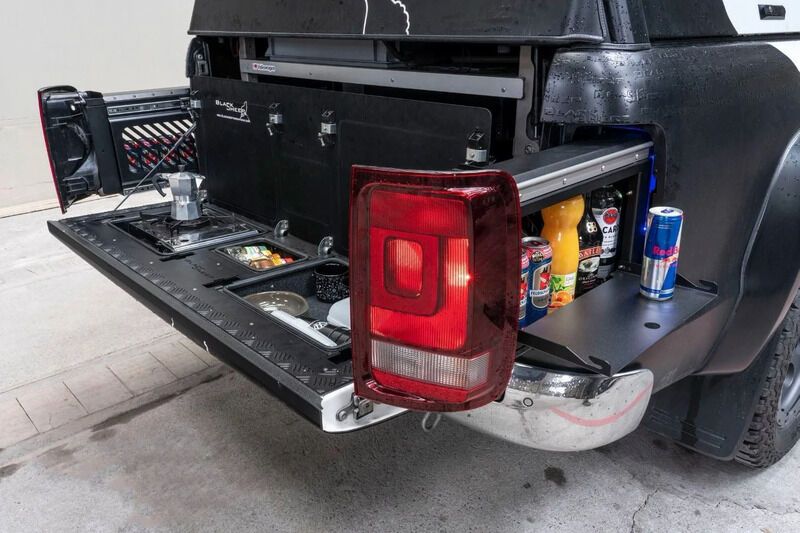 Aftermarket Truck Taillight Drawers