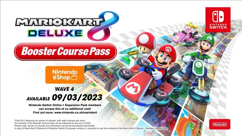 Racing Game Track Releases : booster course pass
