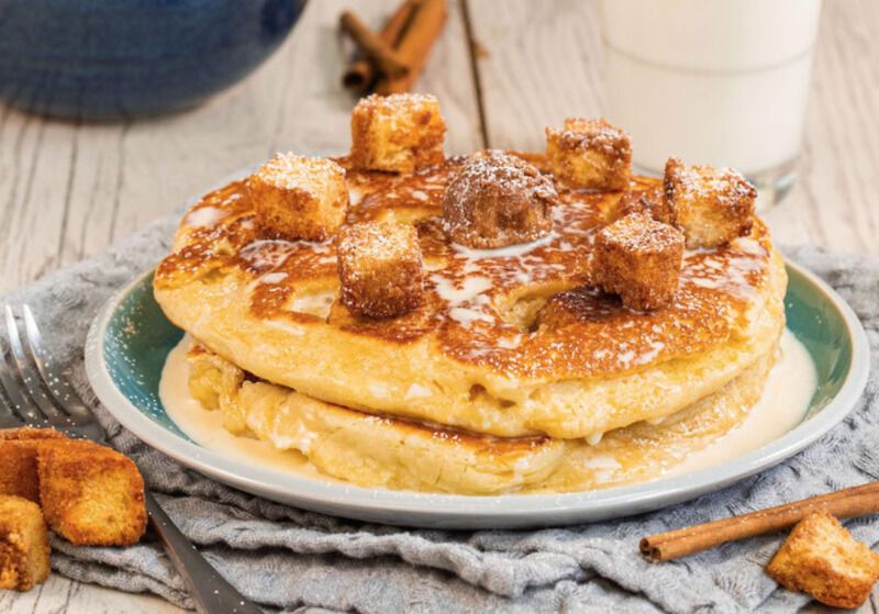Cinnamon Toast-Infused Pancakes