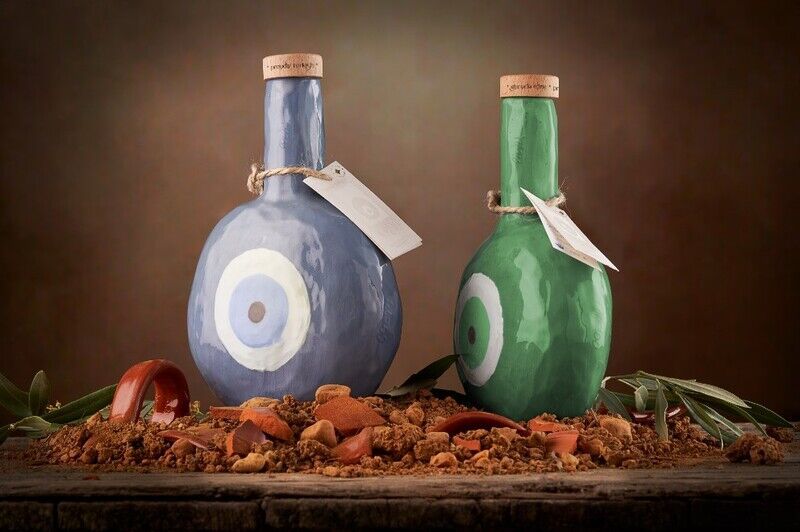 Ceramic Olive Oil Jars