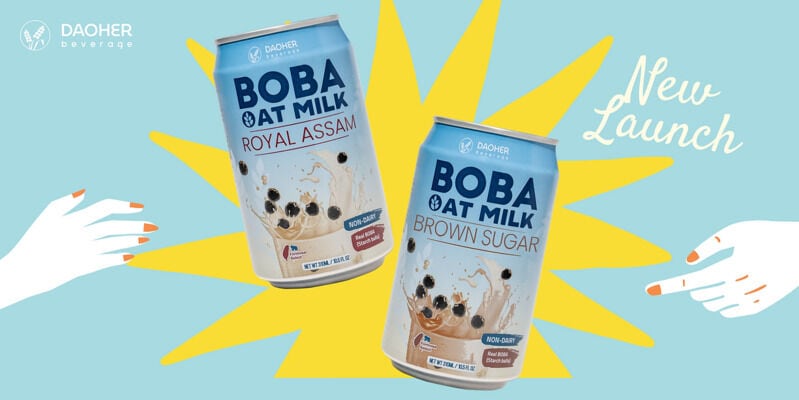 Vegan Bubble Tea Beverages