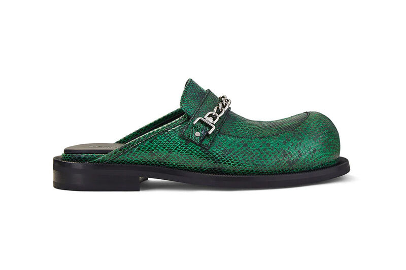 Dolce & Gabbana Green Bow Snake Heels for Women Online India at Darveys.com