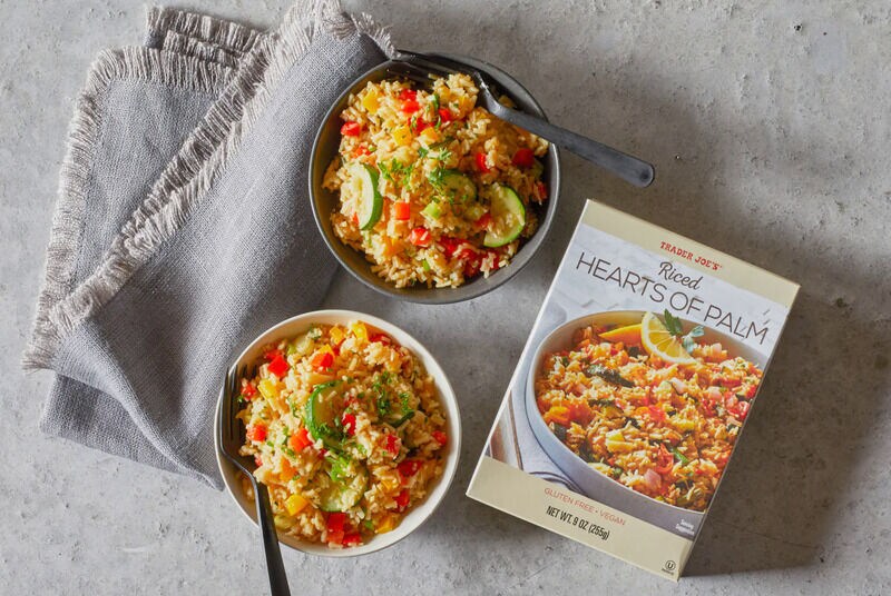Grain-Free Side Dishes : Riced Hearts of Palm
