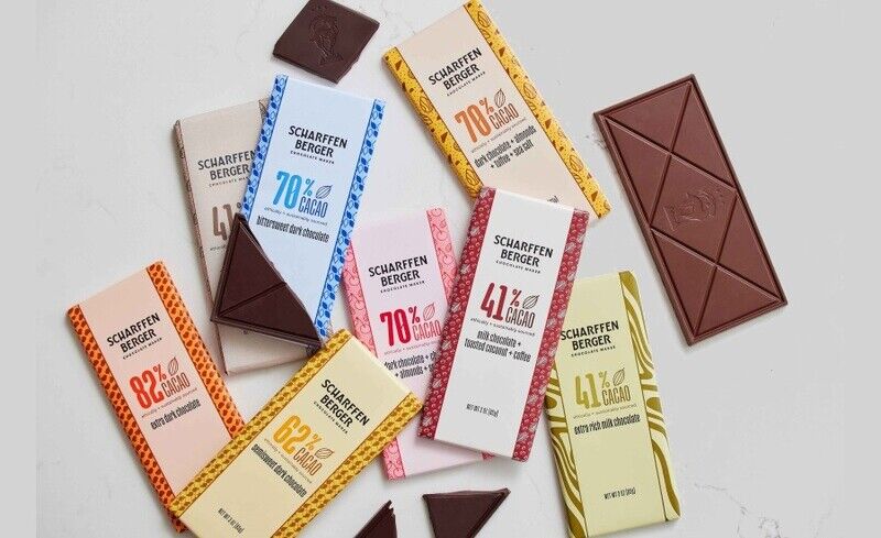 Cacao-Rich Chocolate Bars