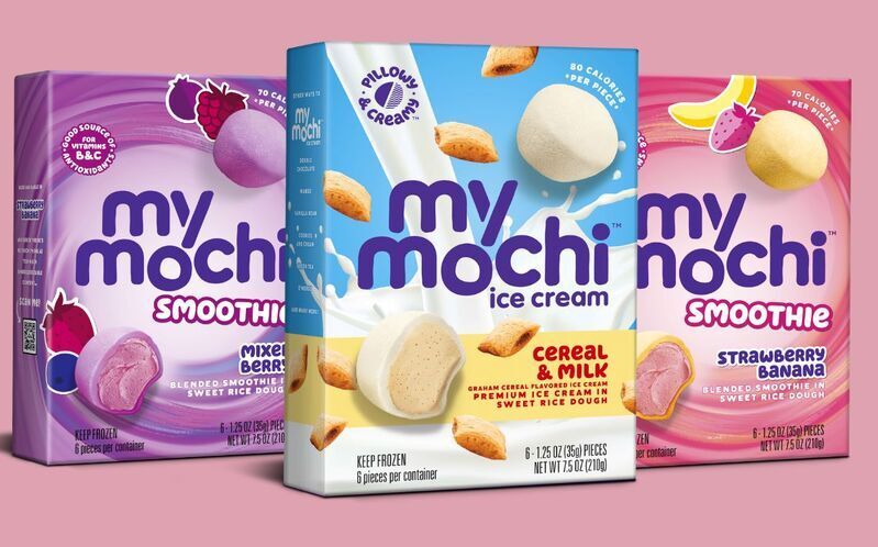 Cereal-Flavored Mochi Treats
