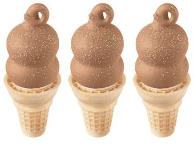 Churro-Inspired Dipped Cones